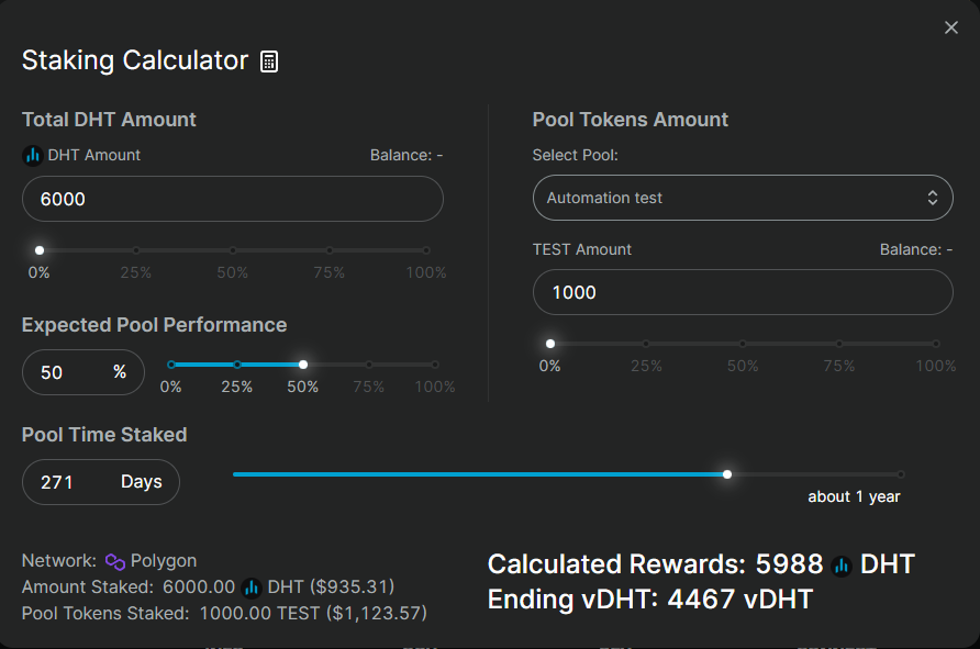 dHEDGE Staking 2.0